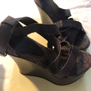 Cathy Jean brown wedges